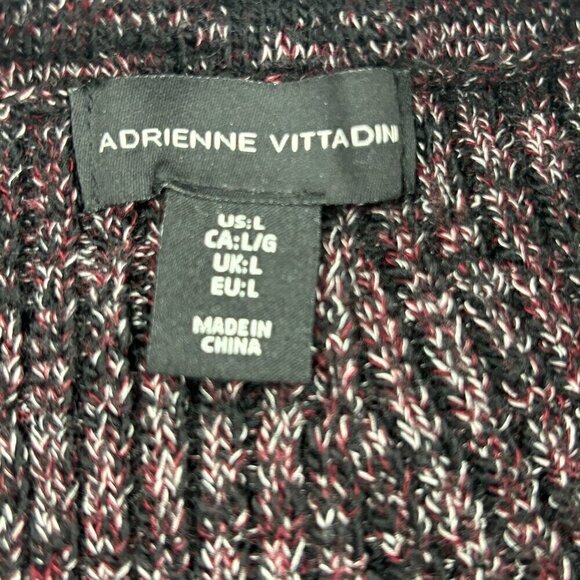 Adrienne Vittadini Mini Skirt Womens Large A Line Flowy Wool Blend Size L - Picture 3 of 6